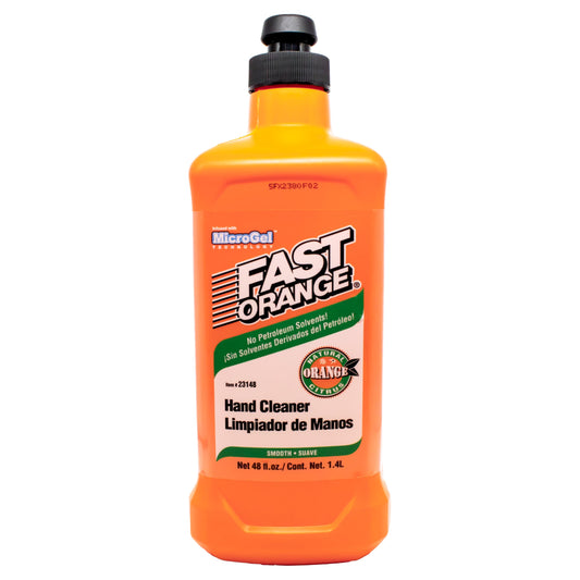 Fast Orange 48 oz bottle front label showing product and skin-conditioning benefits