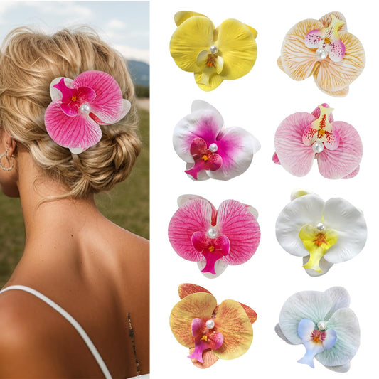 faucye front packaged set showing all eight colorful clips and variety