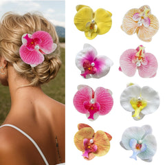faucye front packaged set showing all eight colorful clips and variety