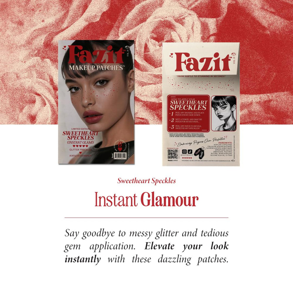 Fazit lifestyle festival look illustrating waterproof sparkle and long-lasting impact