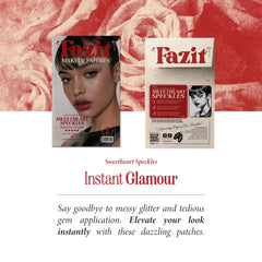 Fazit lifestyle festival look illustrating waterproof sparkle and long-lasting impact