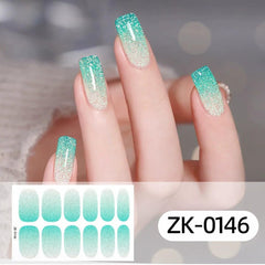 FBABFBUO two nail accent strips displayed to add contrast and creative detail