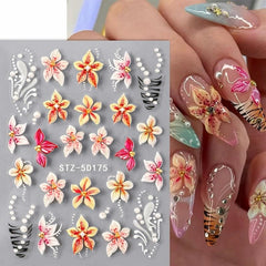 FBABFBUO tweezers and clear topcoat displayed with stickers for simple application