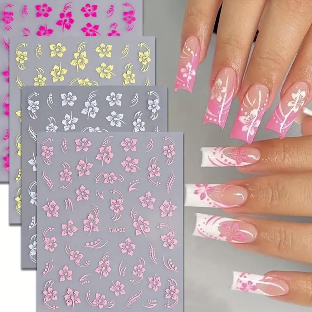 FBABFBUO front sheet display showing varied floral designs for versatile styling