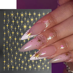 FBABFBUO hand model at party, festive Y2K-inspired manicure