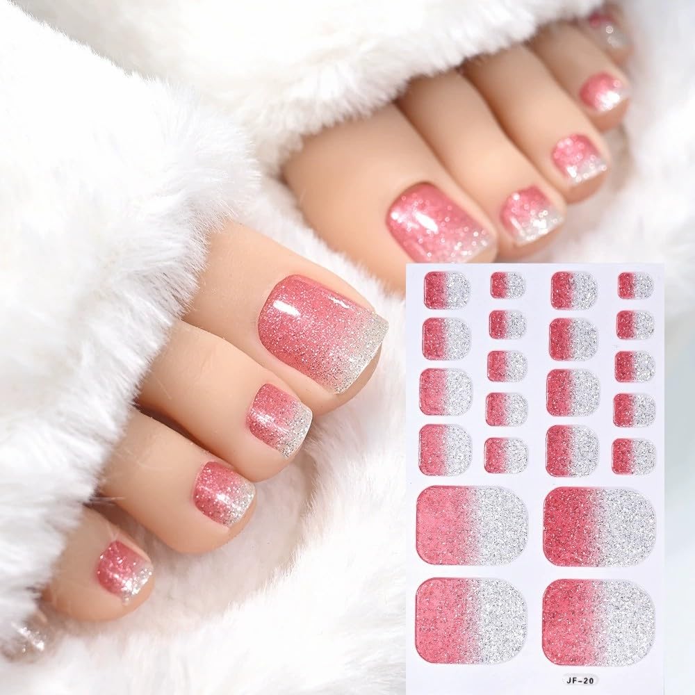 FBABFBUO finished pedicure in sandals showcasing wearable, travel-ready style