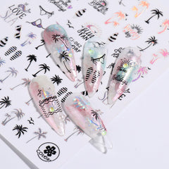 FBABFBUO manicure lifestyle beach look presenting wearable summer style