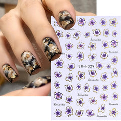 FBABFBUO various patterns layout with petals and summer icons for design choices