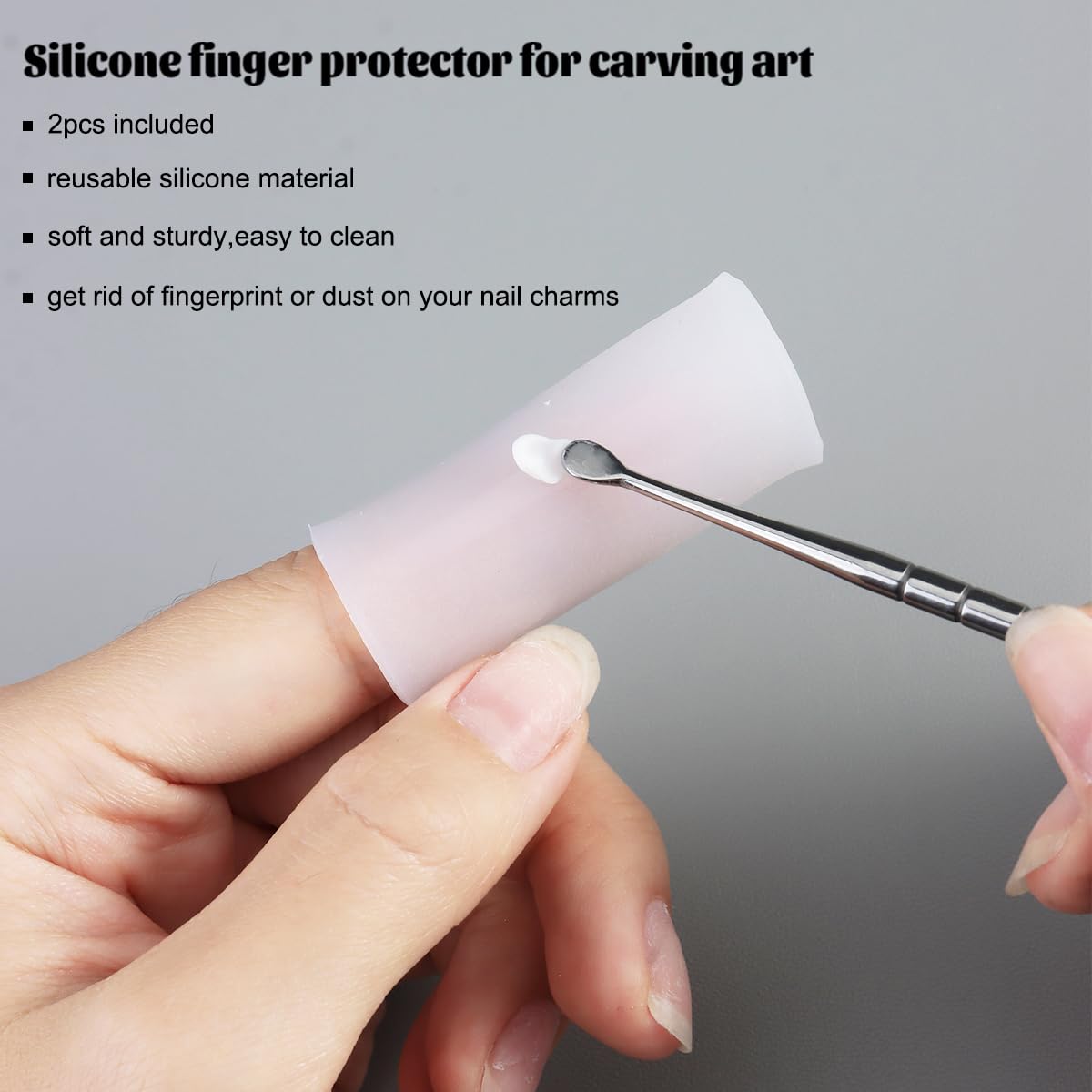 Fcozpjk sculpted 3D flower on nail demonstrating intricate detail capability benefit