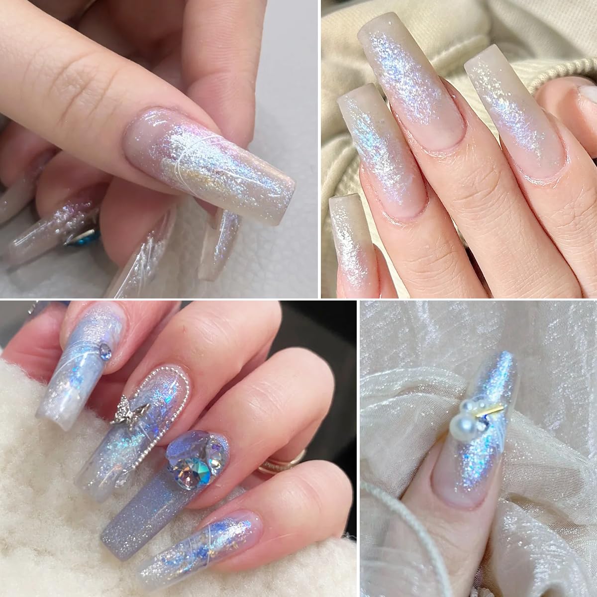 Fcozpjk acrylic stick detail for precise glitter placement advantage