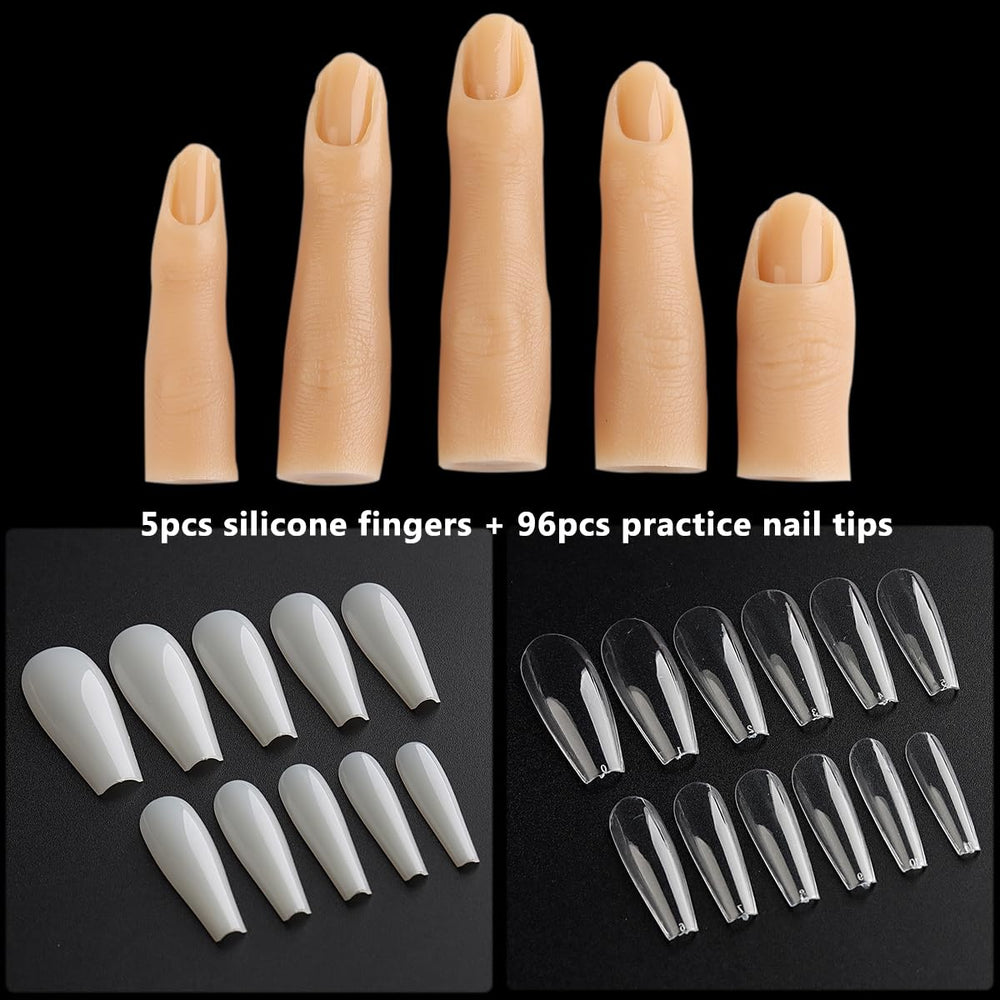 Fcozpjk close-up of silicone texture highlighting realistic fingertip feel for precise practice