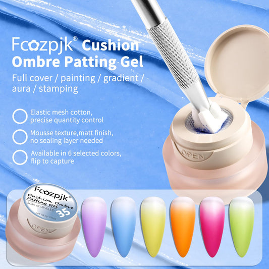 Fcozpjk cushion top close-up demonstrating elastic mesh for precise gel control