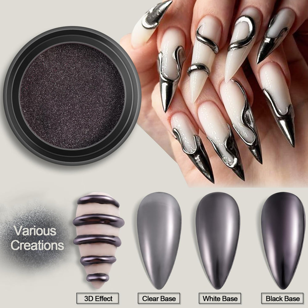Fcozpjk duochrome purple-green swatch showing shifting colors for creative manicures