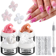Fcozpjk kit front view showing gels and mold, demonstrating complete set benefit