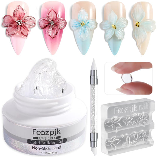 Fcozpjk clear gel kit front view showing components and benefits
