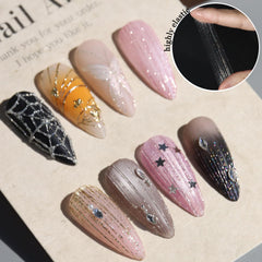 Fcozpjk finished manicure lifestyle shot with reflective lines, salon-quality eye-catching benefit