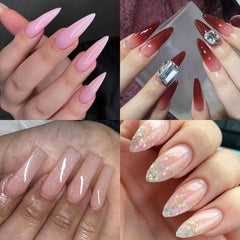 Fcozpjk lifestyle salon setup with cured nails demonstrating professional finish
