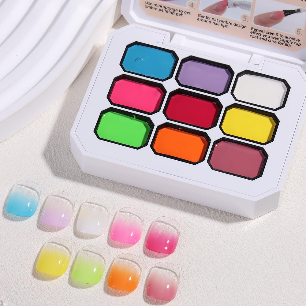 Fcozpjk mini sponges with grabber tool arranged, helps precise sponge application