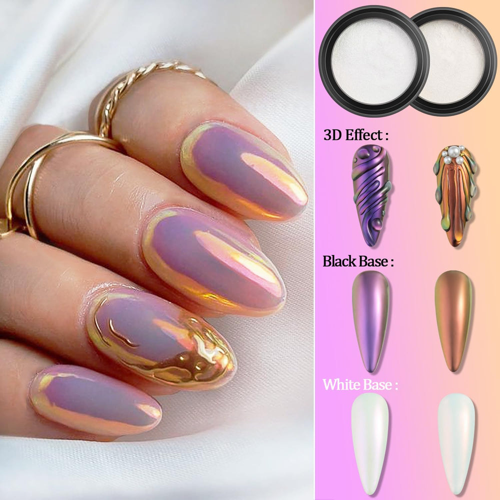 Fcozpjk mirror finish nail close-up highlighting high-gloss reflective benefit