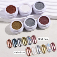 Fcozpjk open jars displaying six colors for easy shade selection and inspiration