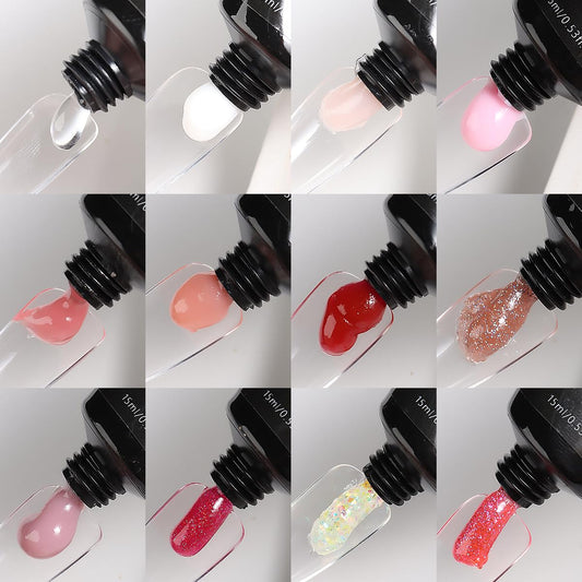 Fcozpjk open pots display multiple shades for quick color selection