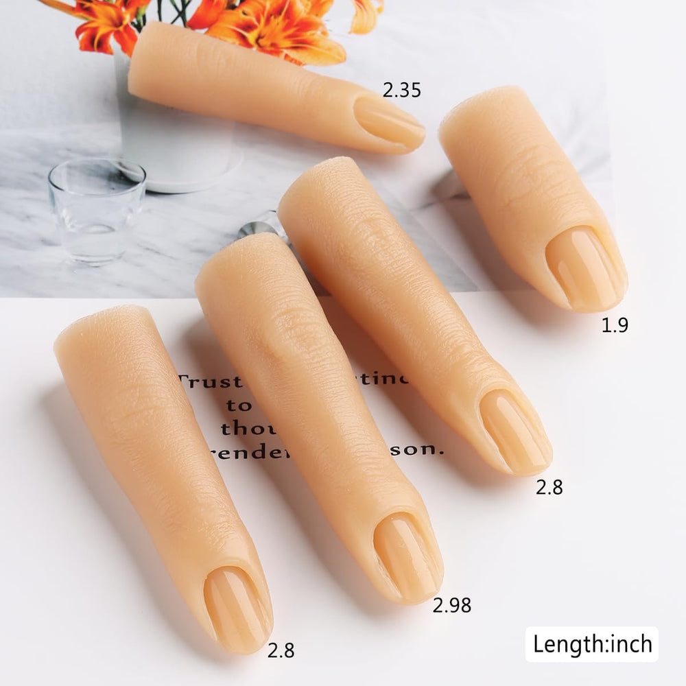 Fcozpjk fingers next to a real hand showing size and scale for realistic practice positioning