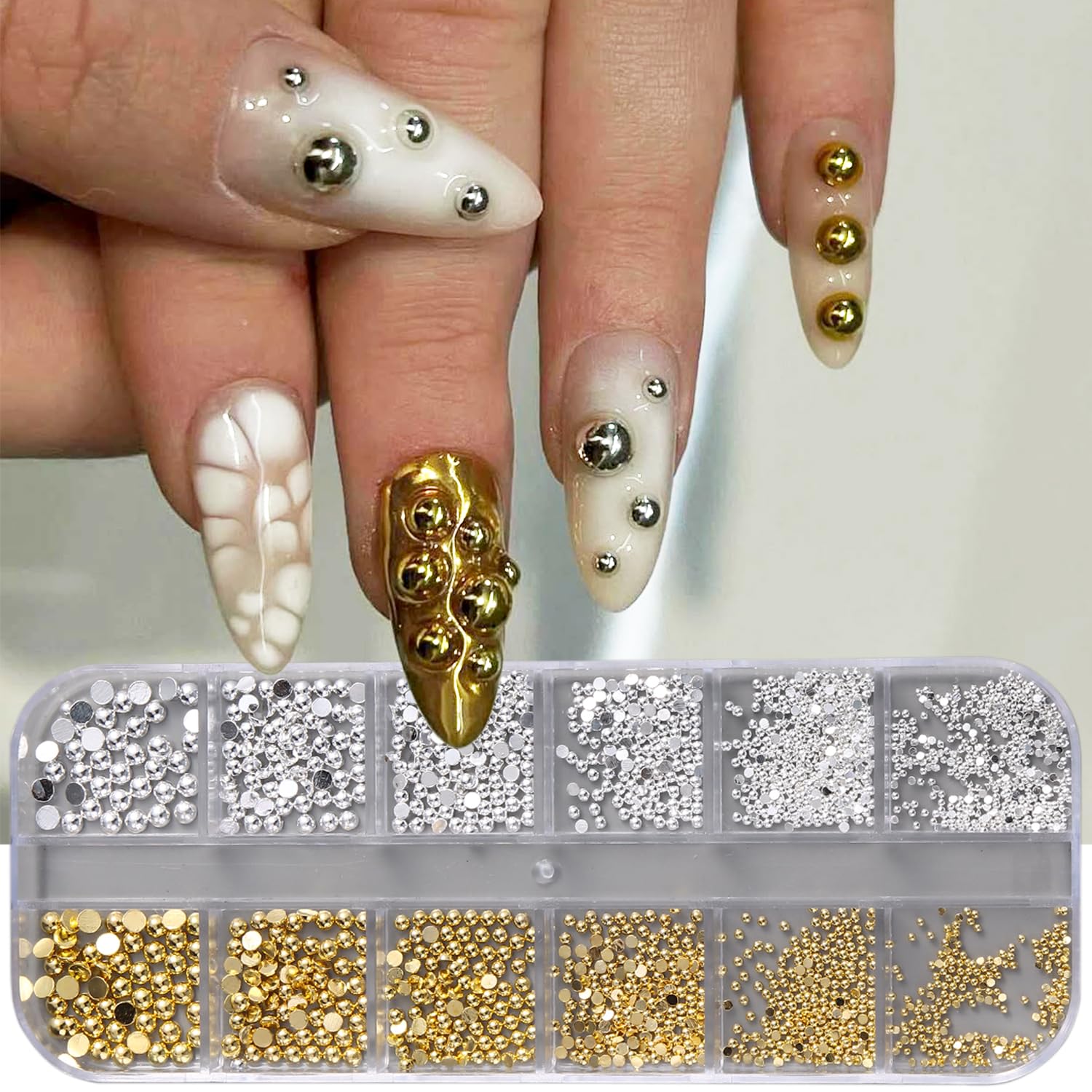 Fcozpjk size comparison with ruler to illustrate bead diameters for planning designs