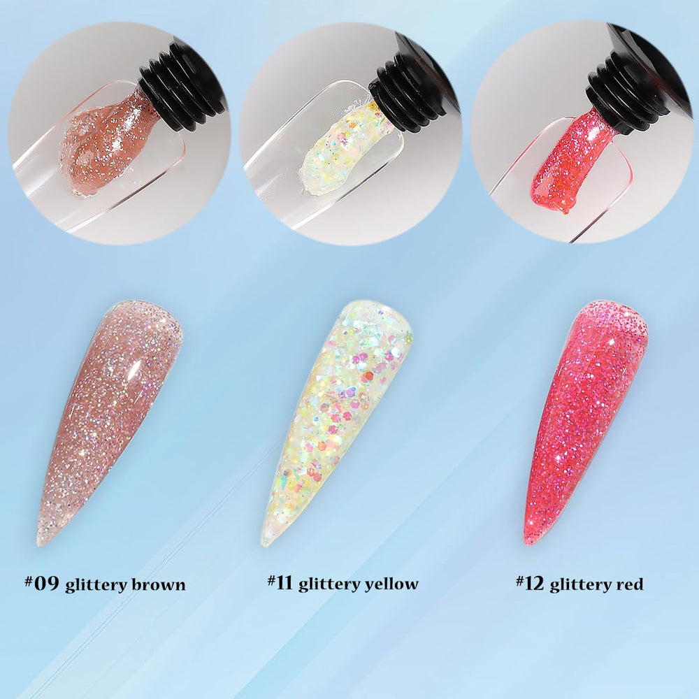 Fcozpjk 30ml slip solution and double-head brush for smoother application
