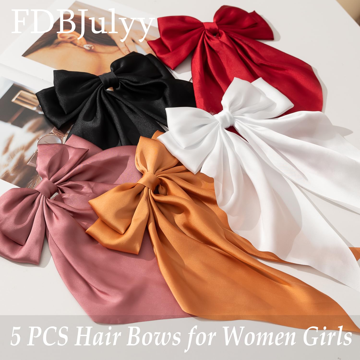 FDBJulyy hair clip securing half-up hairstyle to create quick polished styling
