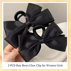 FDBJulyy clip securing a large bun on thick hair for comfortable all-day hold