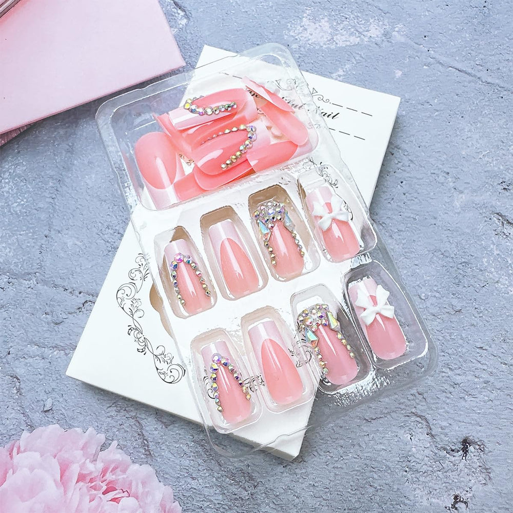 FDSQHSA adhesive tabs wooden stick and nail file included for quick application