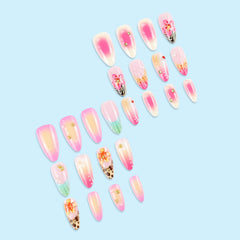FDSQHSA nails worn on hands lifestyle view demonstrates ready-to-wear polish