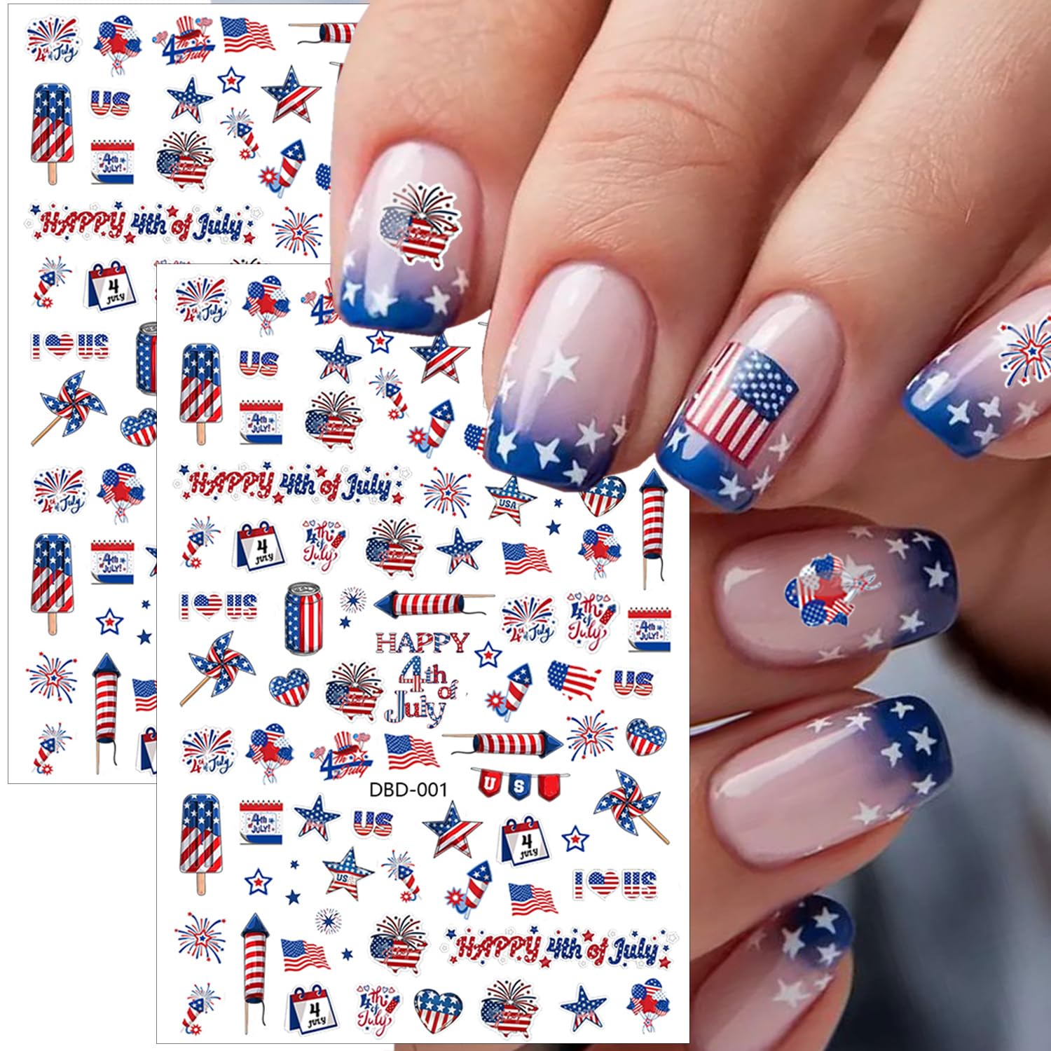 FDSQHSA sticker on nail displaying size fit and neat edges