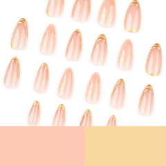 FDSQHSA top view of all 24 nails arranged to show designs and size assortment