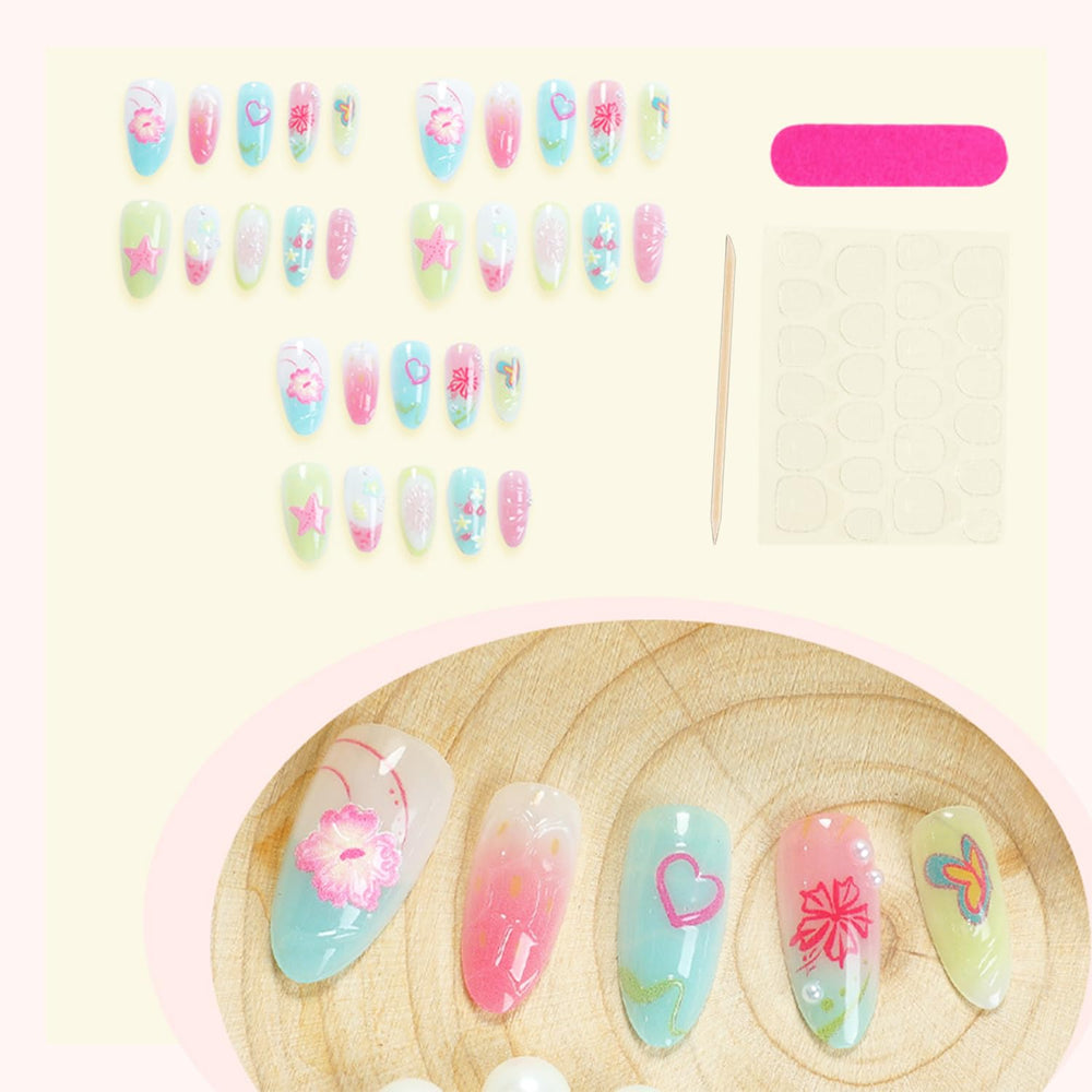 FDSQHSA trimmed nail example showing custom length and shape