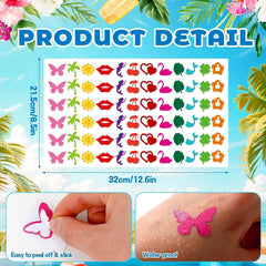FEBSNOW close-up of heart sticker pattern showing precise edges for crisp tans