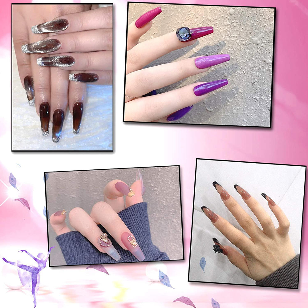FEBSNOW finished manicure at a party showcasing durable nail art confidence