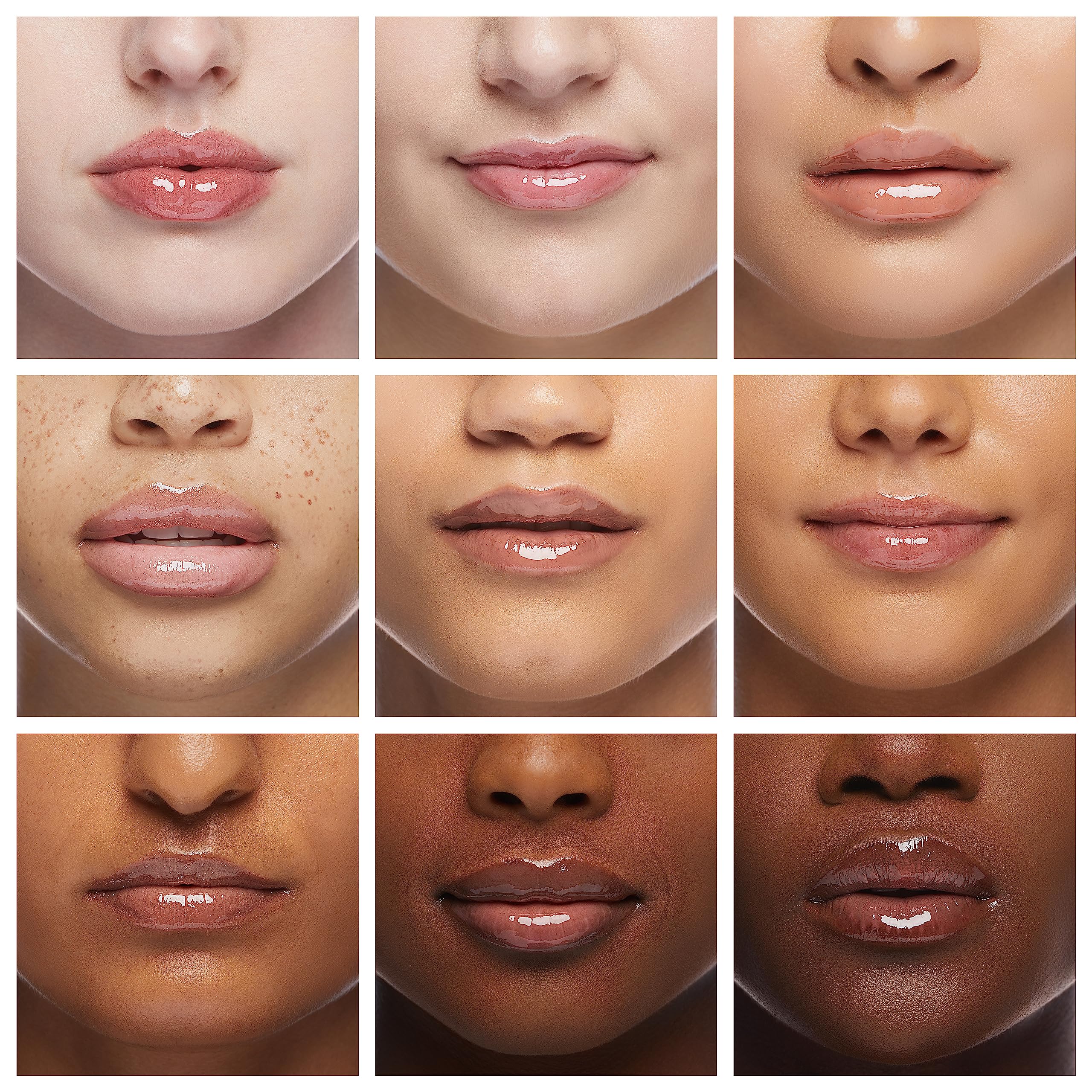 Feel Foxy gloss in hand being applied to lips for quick touch-up benefit