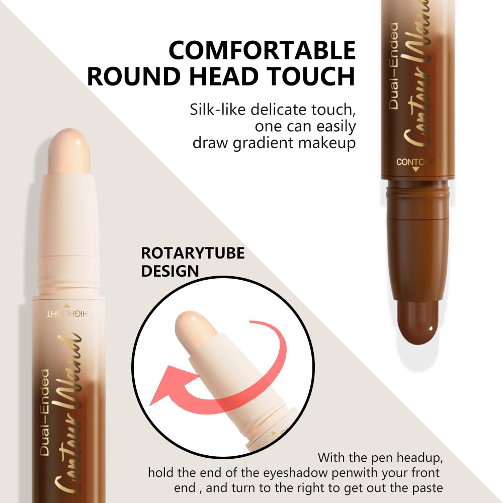 FeiCuiYun applying contour on cheekbone to sculpt features and add subtle depth
