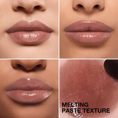FeiCuiYun close-up swirl of gloss highlighting hydrating sheen