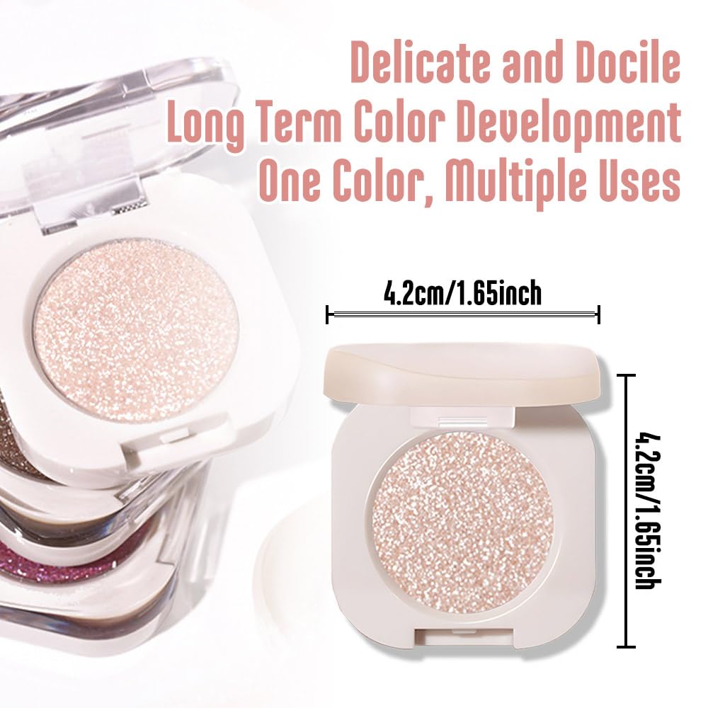 FeiCuiYun in-use daytime eye look showing subtle shimmer and definition