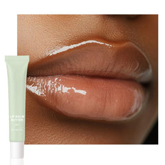 FeiCuiYun lip butter front twist-up tube showing mint tint and glossy finish