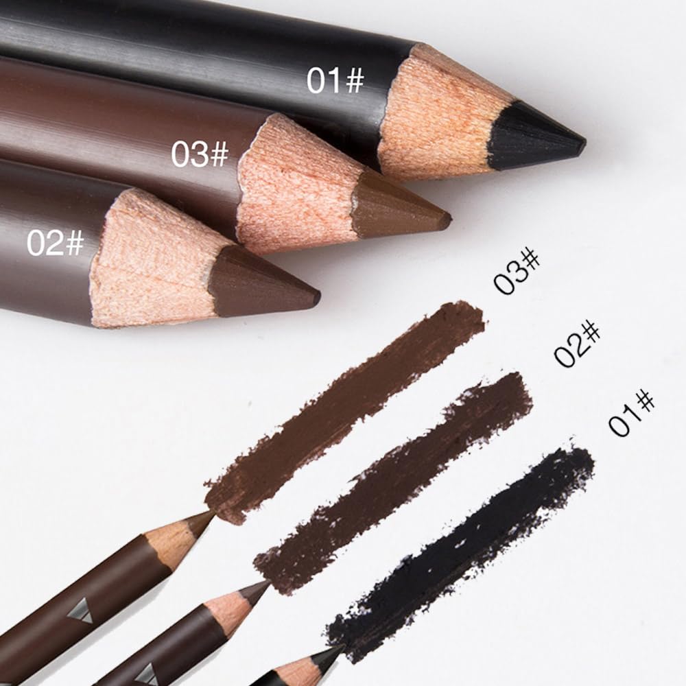 FeiCuiYun pencil and included sharpener detail, easy maintenance for crisp application