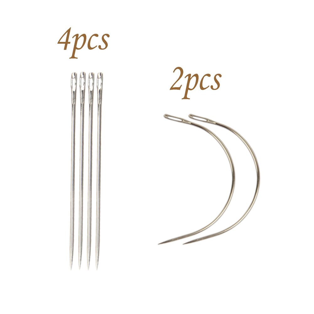 FeiHong clip attached to a hair weft showing secure hold and invisible blend benefit