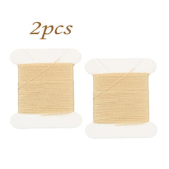 FeiHong snap clips sewn onto a wig weft for reliable hold and natural look