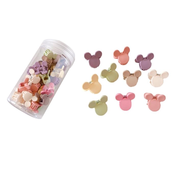 Feilguee front packaging showing 50 colorful clips and neat storage convenience