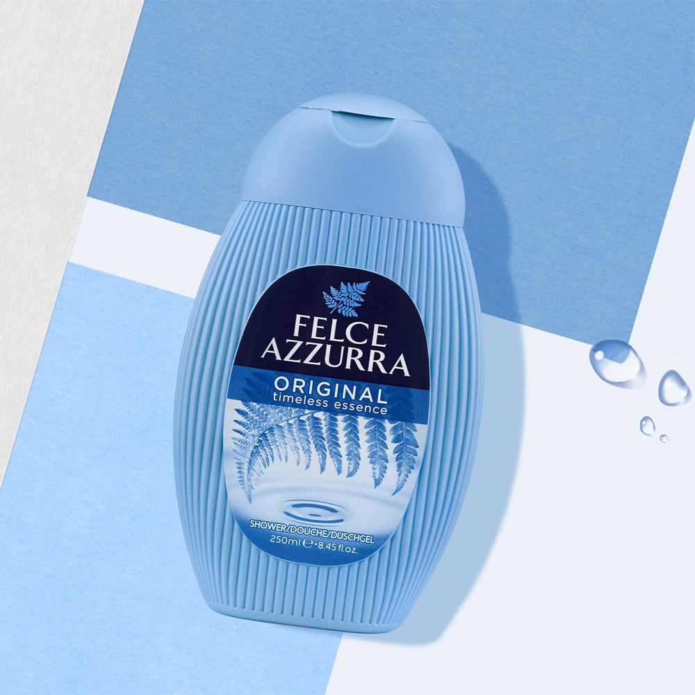 Felce Azzurra foamy lather close-up demonstrating creamy moisturizing texture