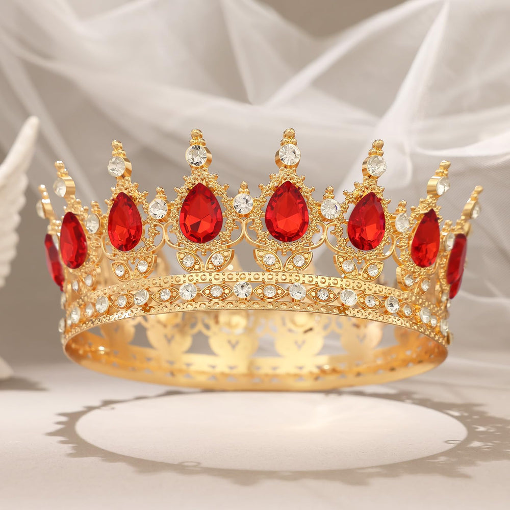 Feltent red crown side profile displaying crown height and curve benefit: balanced, comfortable fit