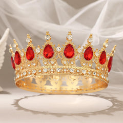 Feltent red crown side profile displaying crown height and curve benefit: balanced, comfortable fit