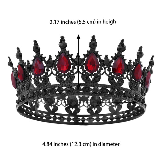 Feltent tiara close-up crystals highlighting sparkle and refined craftsmanship